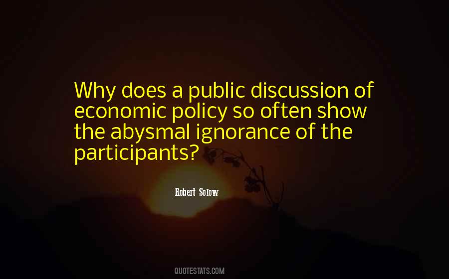 Ignorance Is The Best Policy Quotes #1145728