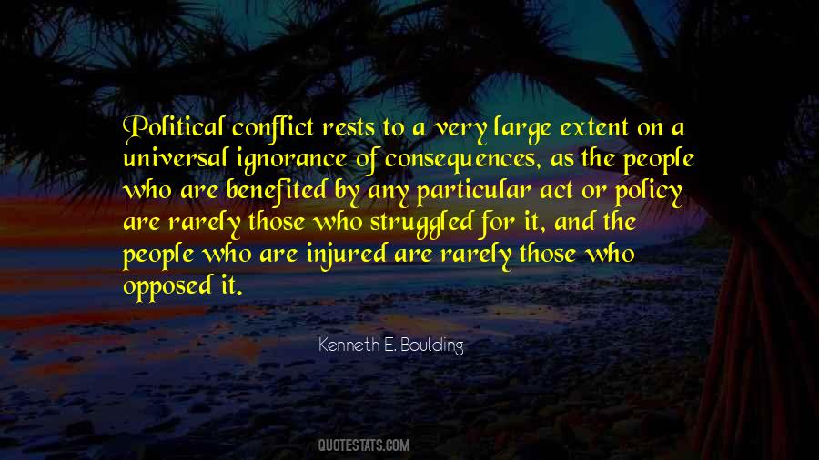 Ignorance Is The Best Policy Quotes #669510