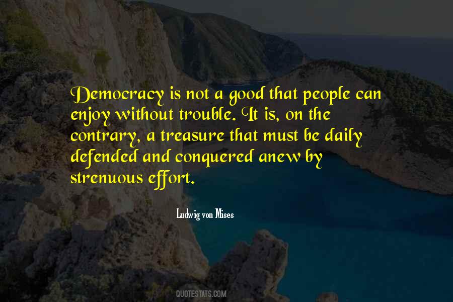 Good Democracy Quotes #1267024