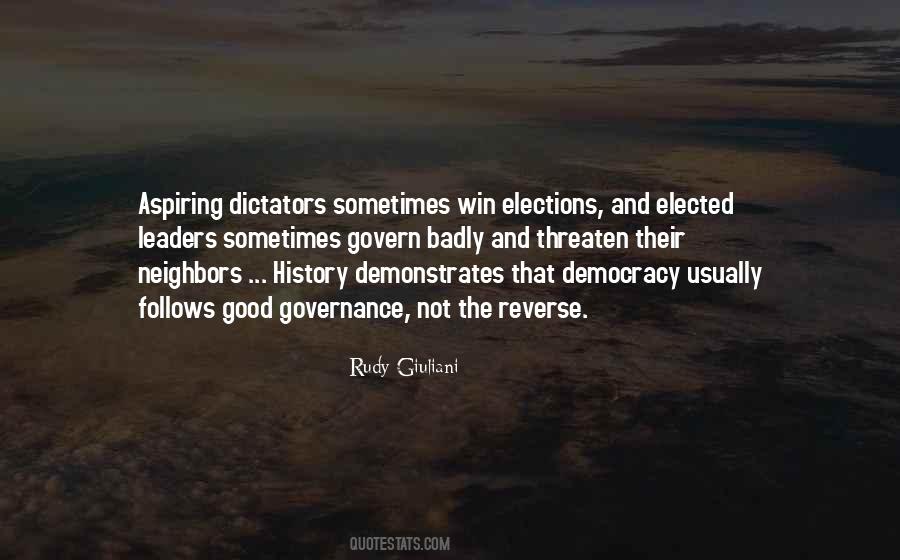 Good Democracy Quotes #1521203