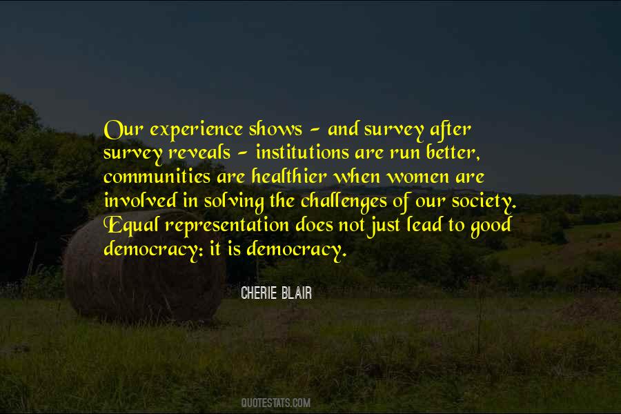 Good Democracy Quotes #1545306