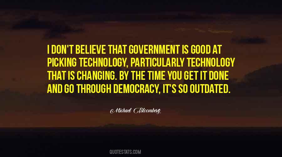 Good Democracy Quotes #328174