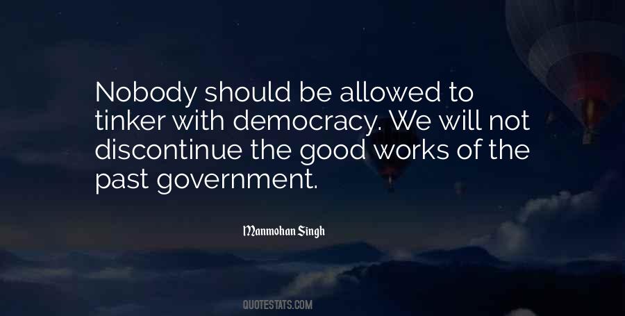 Good Democracy Quotes #45447