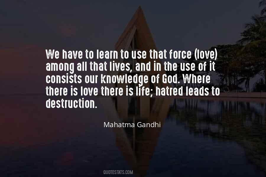 Quotes About Hatred In Life #177122