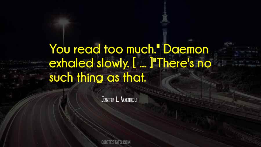Daemon Obsidian Quotes #740712