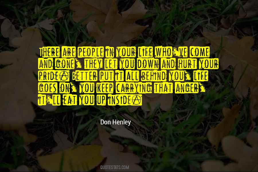 Who Put You Down Quotes #1185145