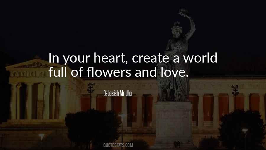 Flowers Of Love Quotes #317159