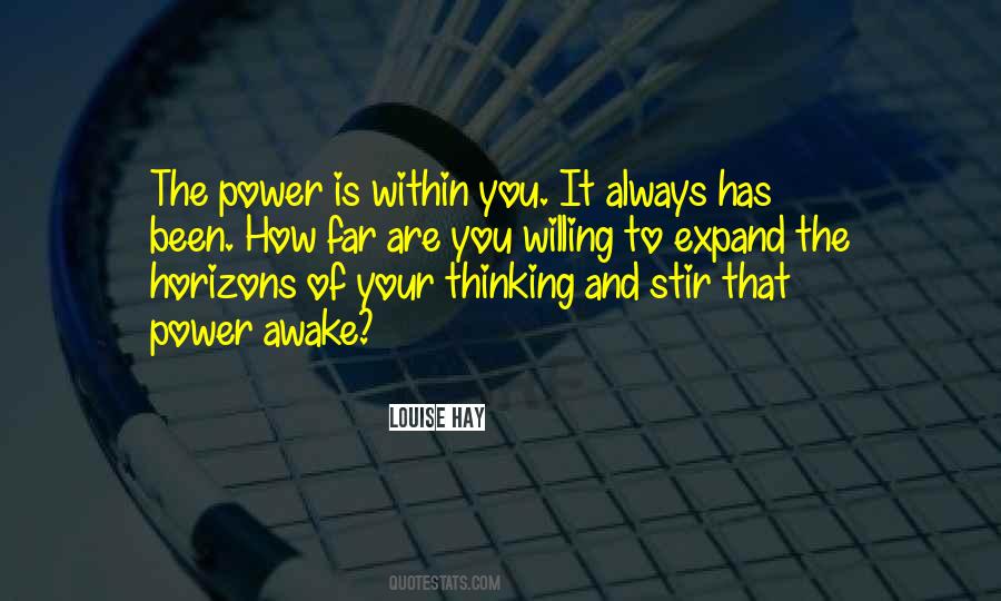 The Power Is Within You Quotes #1673735