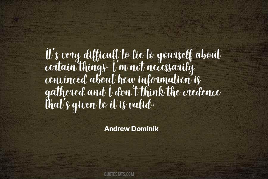 M Not Lying Quotes #818823