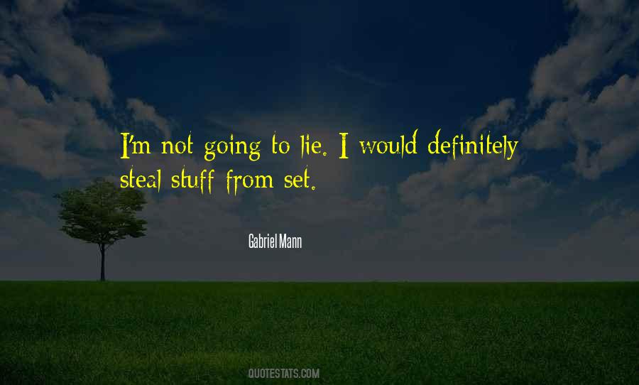 M Not Lying Quotes #861784
