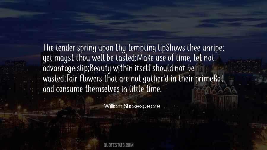 Flowers Of Spring Quotes #1806006