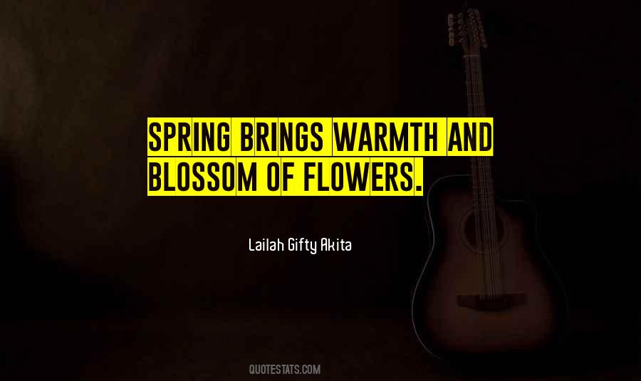 Flowers Of Spring Quotes #290565