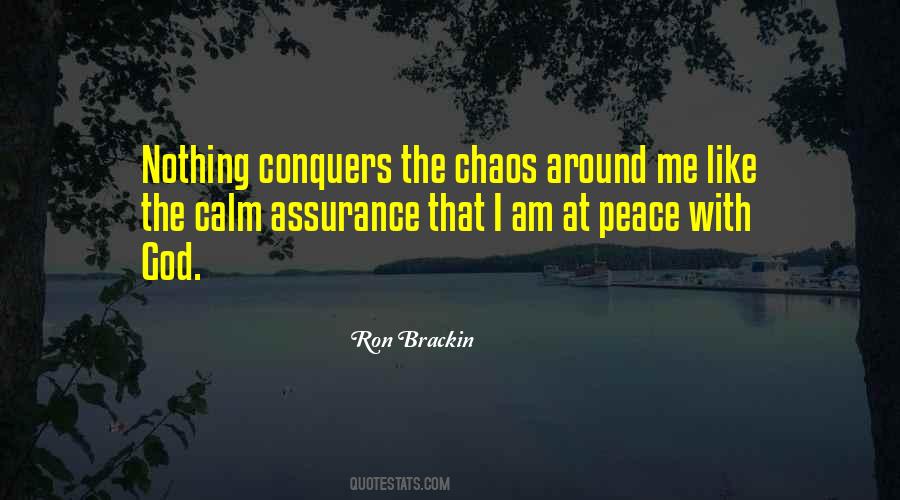 At Peace With God Quotes #1032190