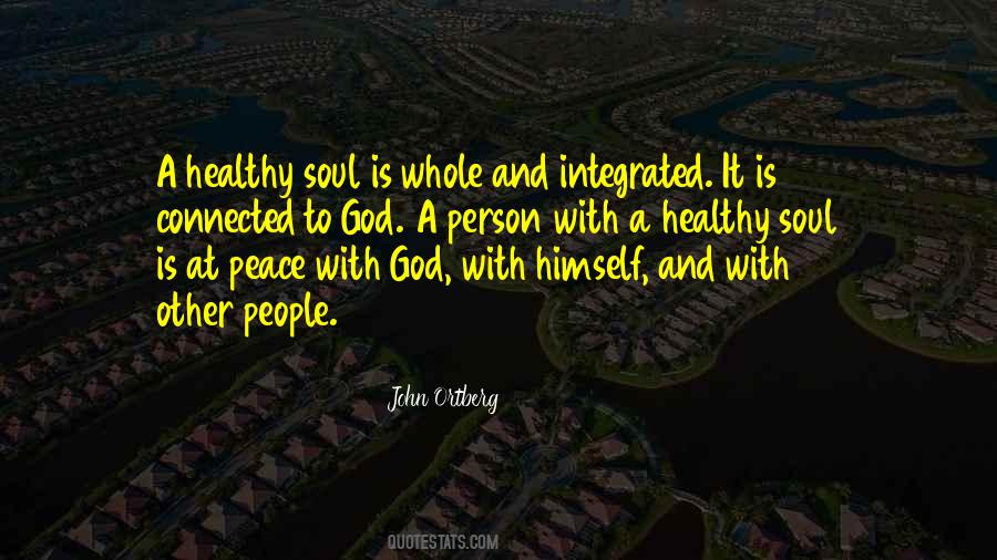 At Peace With God Quotes #1101680