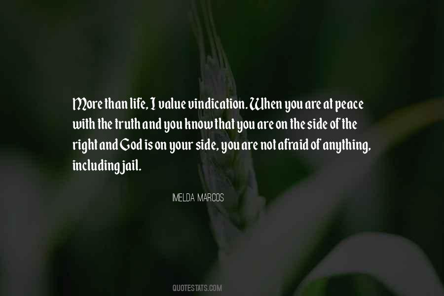 At Peace With God Quotes #152647