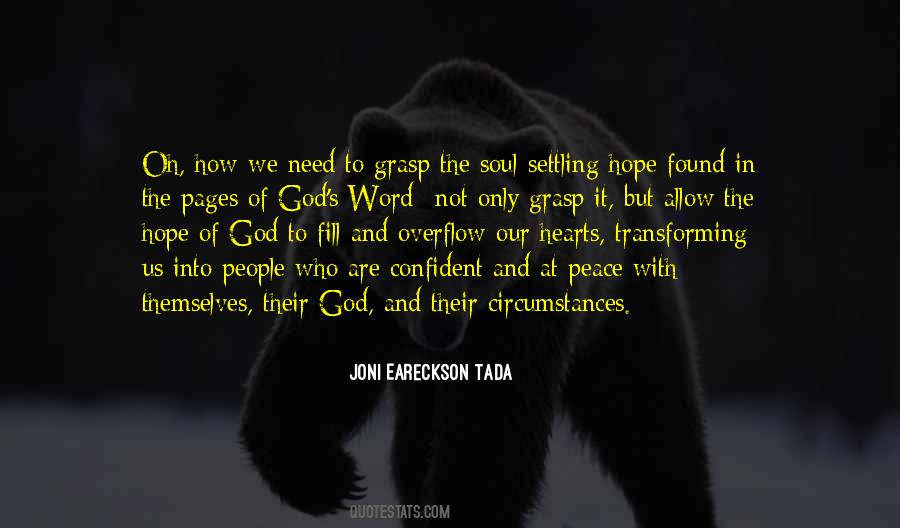 At Peace With God Quotes #284676