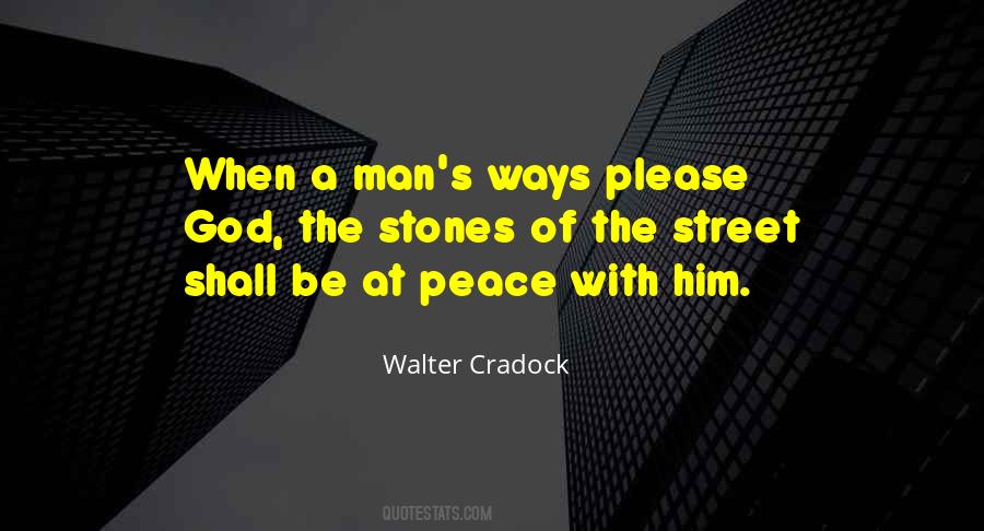 At Peace With God Quotes #300574
