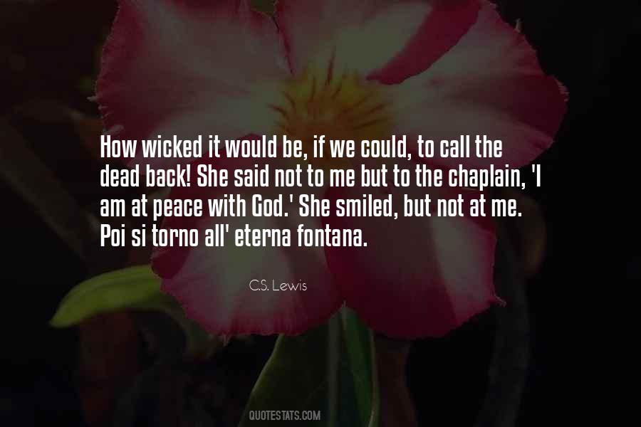 At Peace With God Quotes #709793
