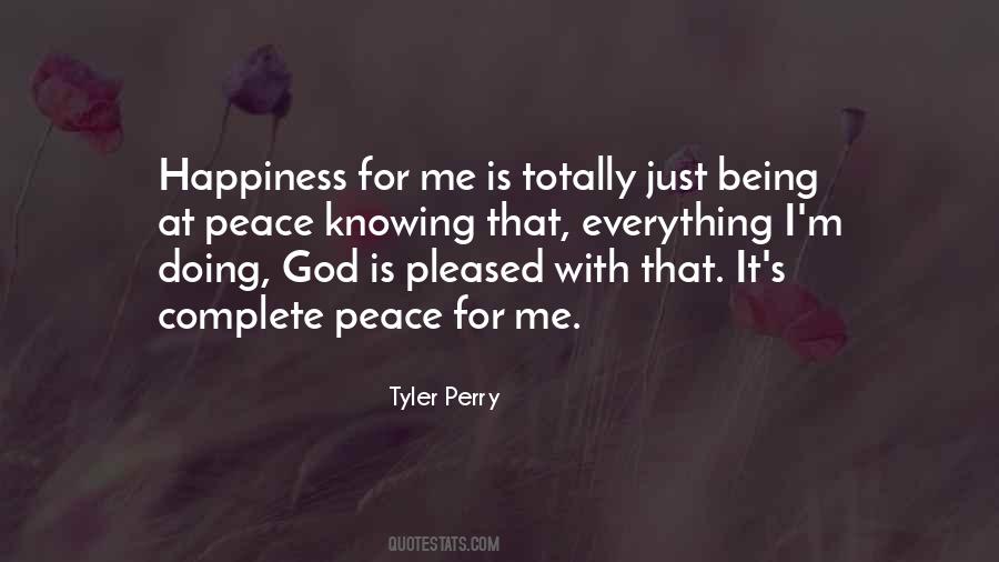 At Peace With God Quotes #984813