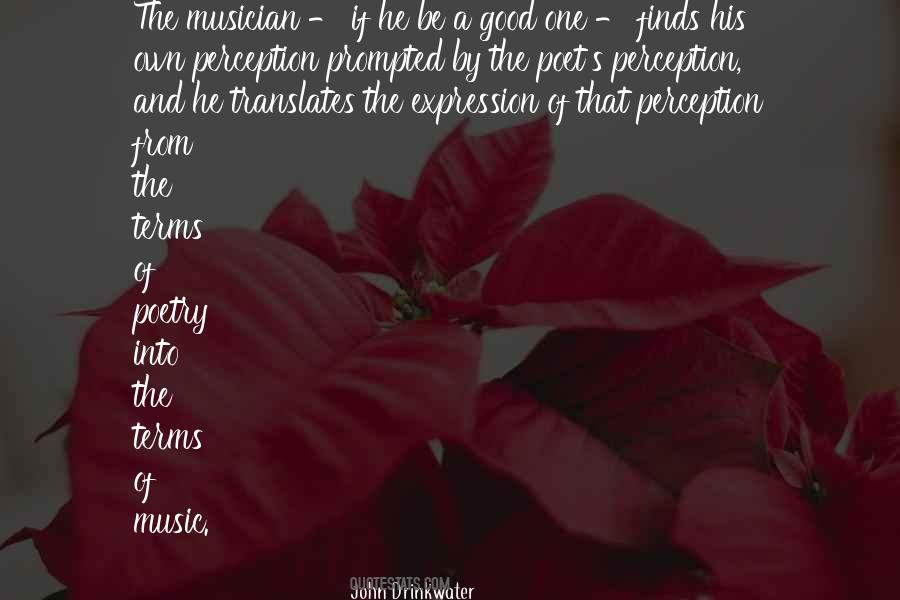 Good Perception Quotes #1068692