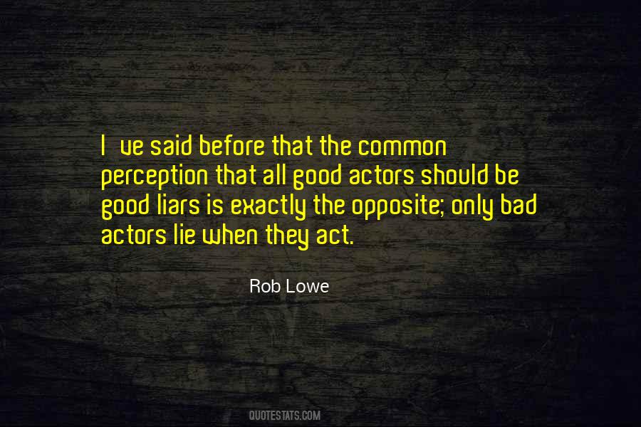 Good Perception Quotes #1106341