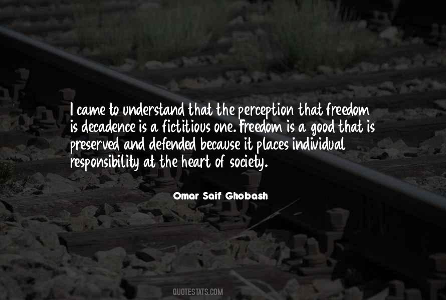 Good Perception Quotes #1434046