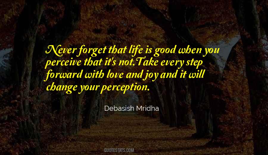 Good Perception Quotes #1708517