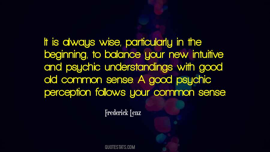 Good Perception Quotes #446071