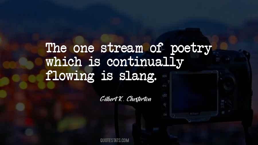 Flowing Stream Quotes #228811