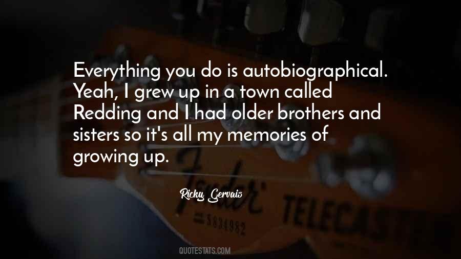 Memories Brother Quotes #1048354