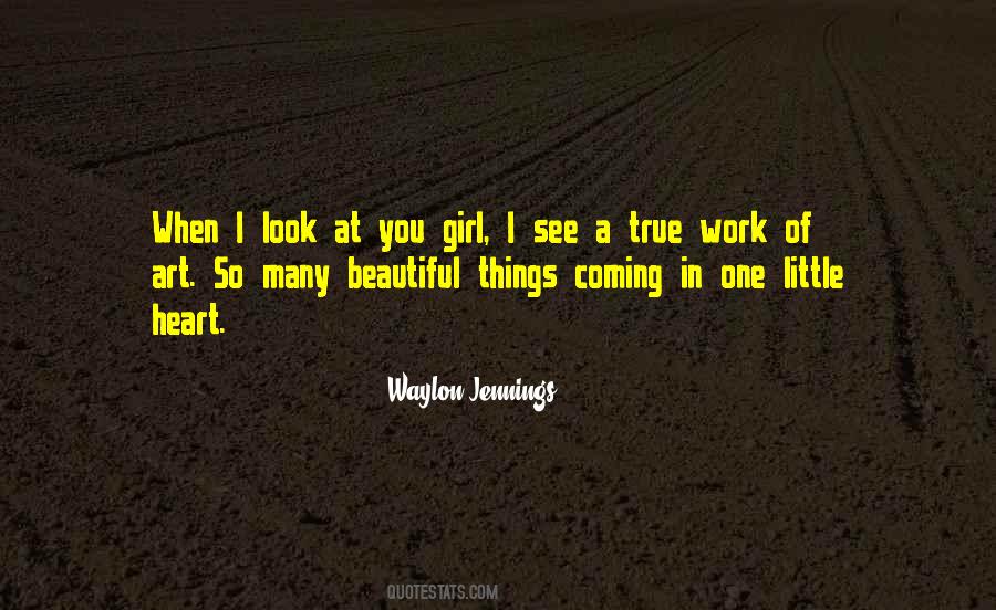 Beautiful Girl Art Quotes #218992