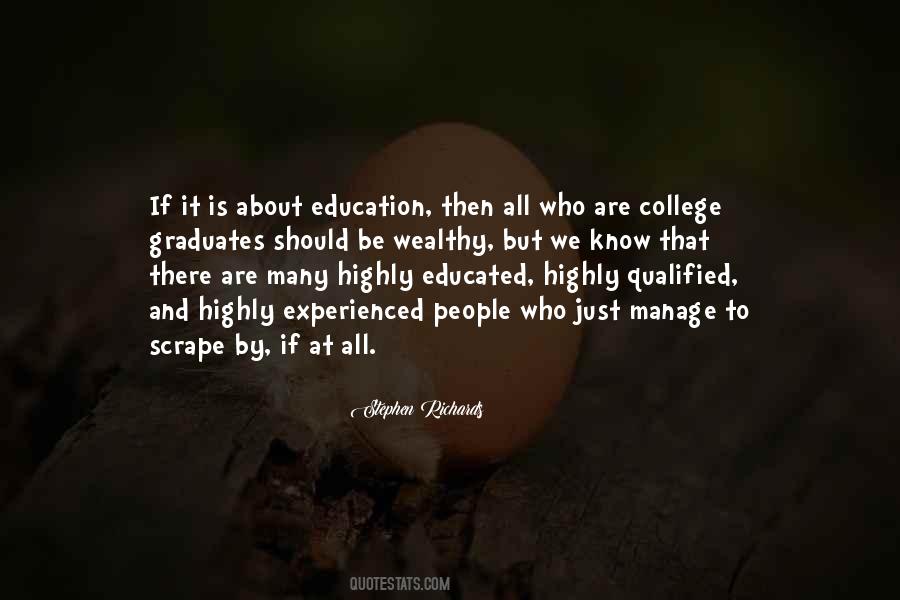 Education And Wealth Quotes #718715