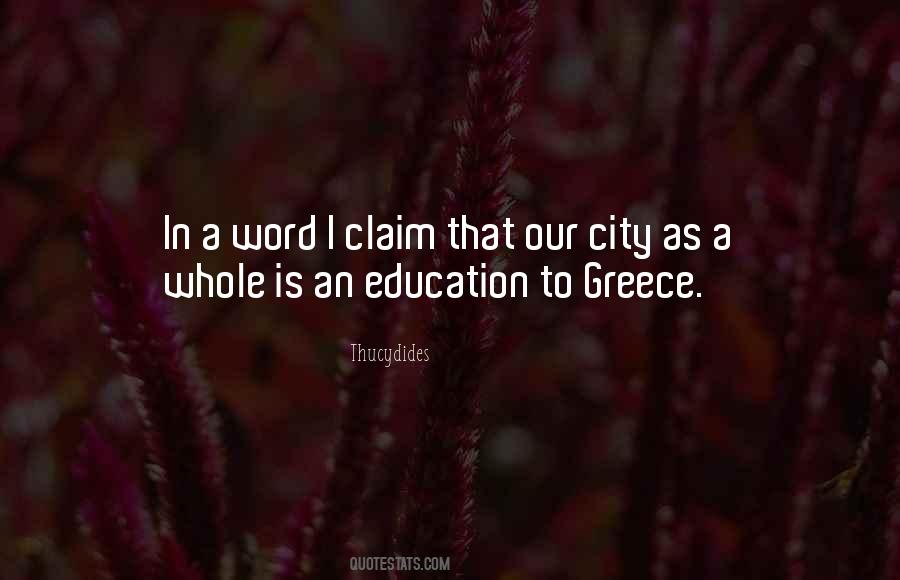 Our City Quotes #1705635