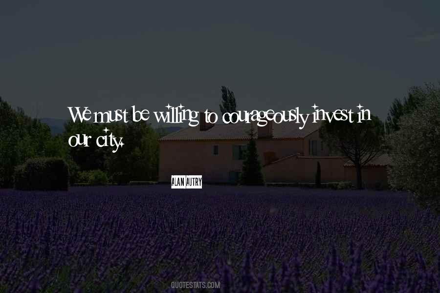 Our City Quotes #1793797