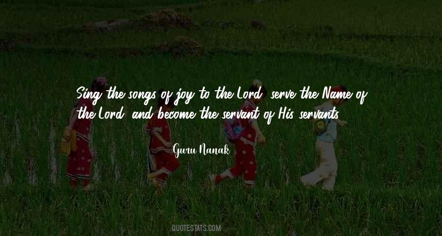 Servant Of The Lord Quotes #1009251