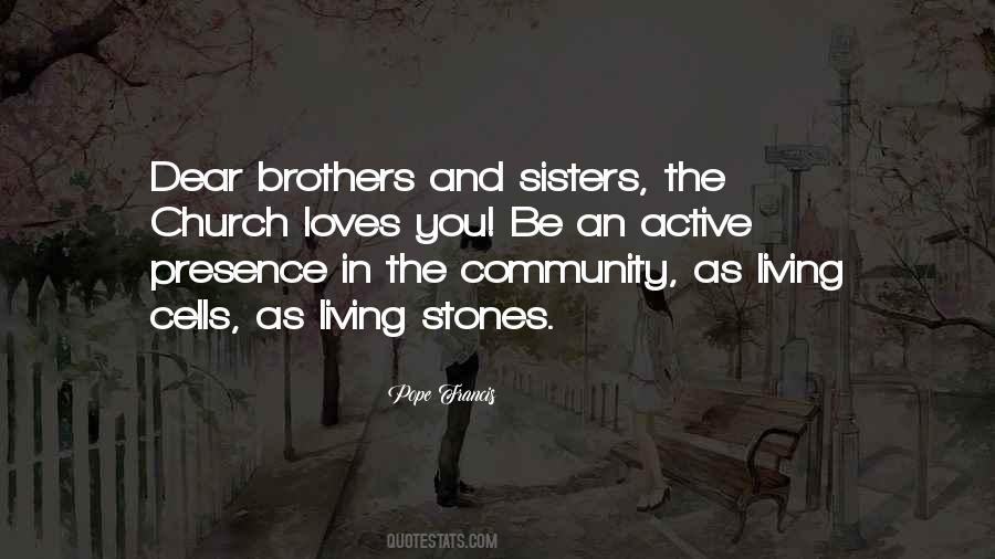 Love Brothers And Sisters Quotes #200997