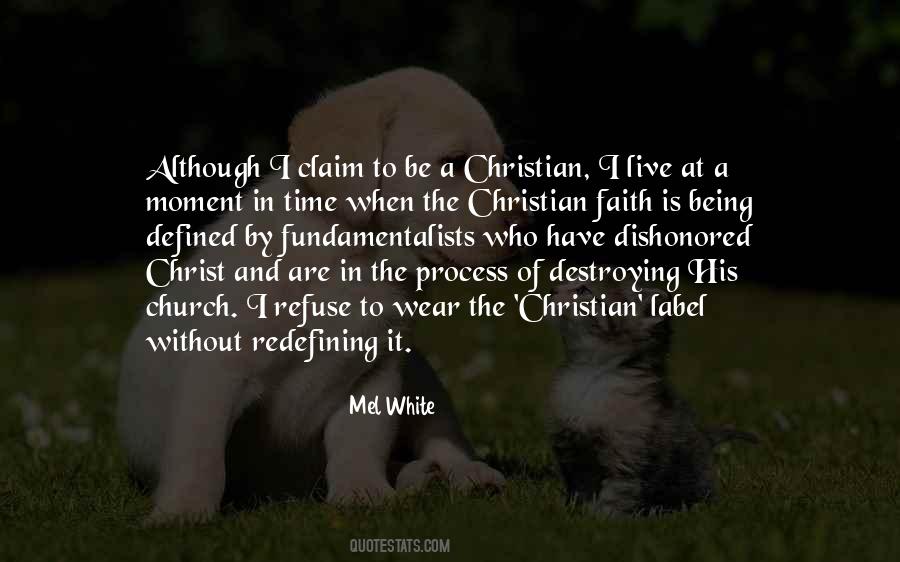 Quotes About The Christian Faith #1243144