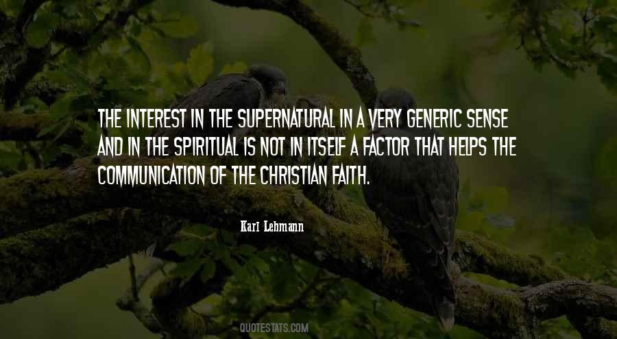 Quotes About The Christian Faith #1297502
