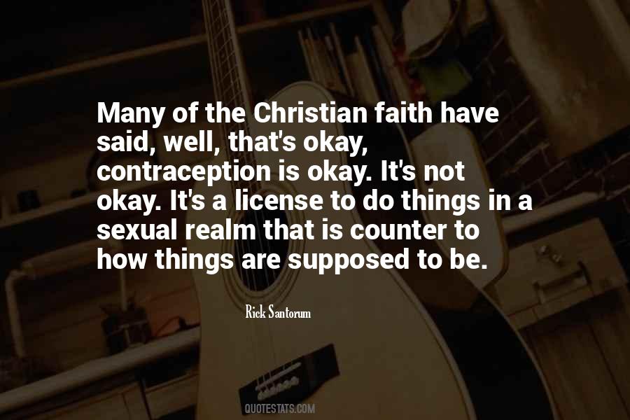 Quotes About The Christian Faith #1306006
