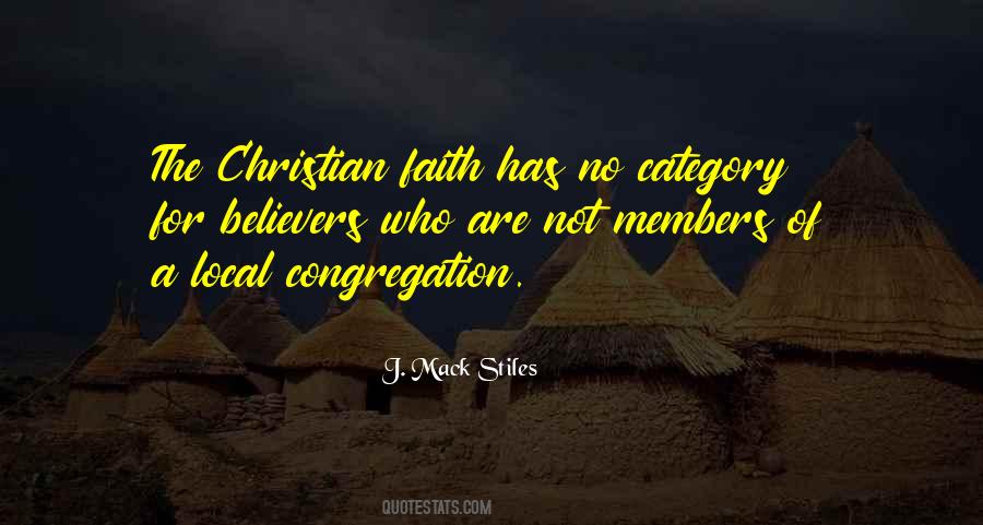 Quotes About The Christian Faith #1504535