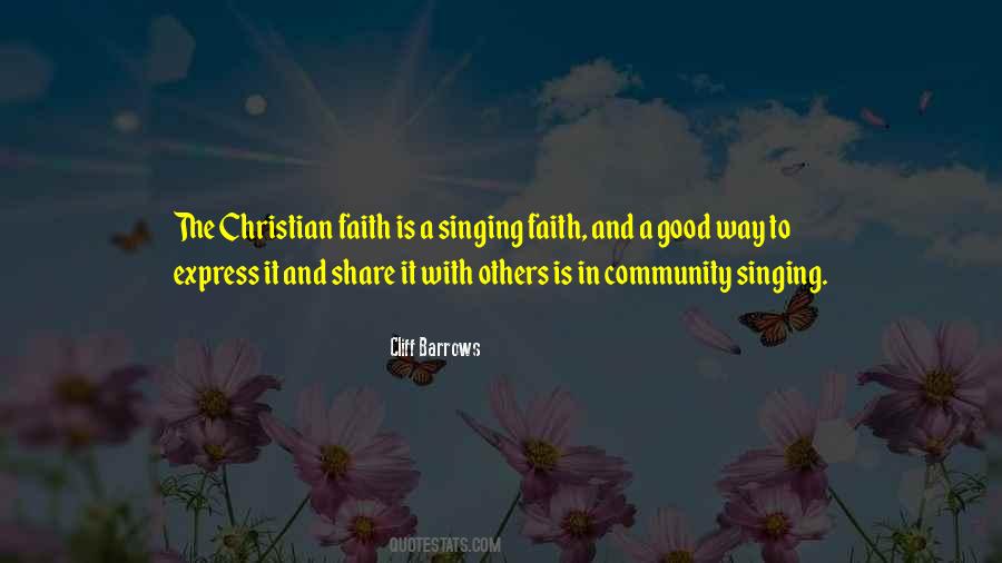 Quotes About The Christian Faith #1549403
