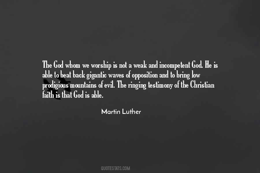 Quotes About The Christian Faith #1852070