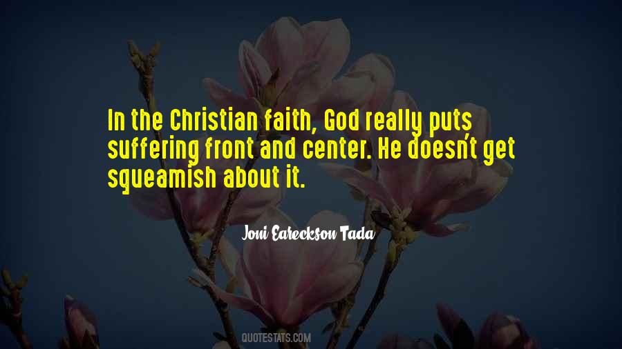Quotes About The Christian Faith #1859731