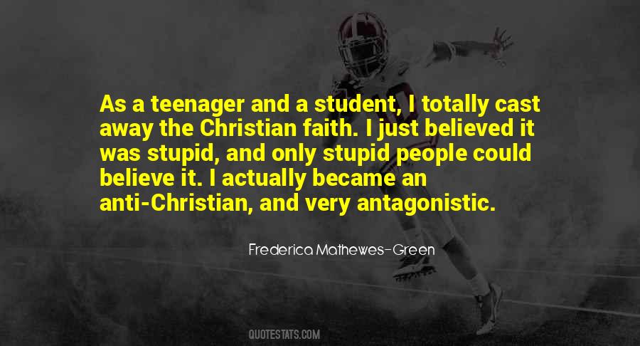 Quotes About The Christian Faith #221955