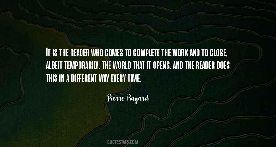 Complete The Work Quotes #1619576
