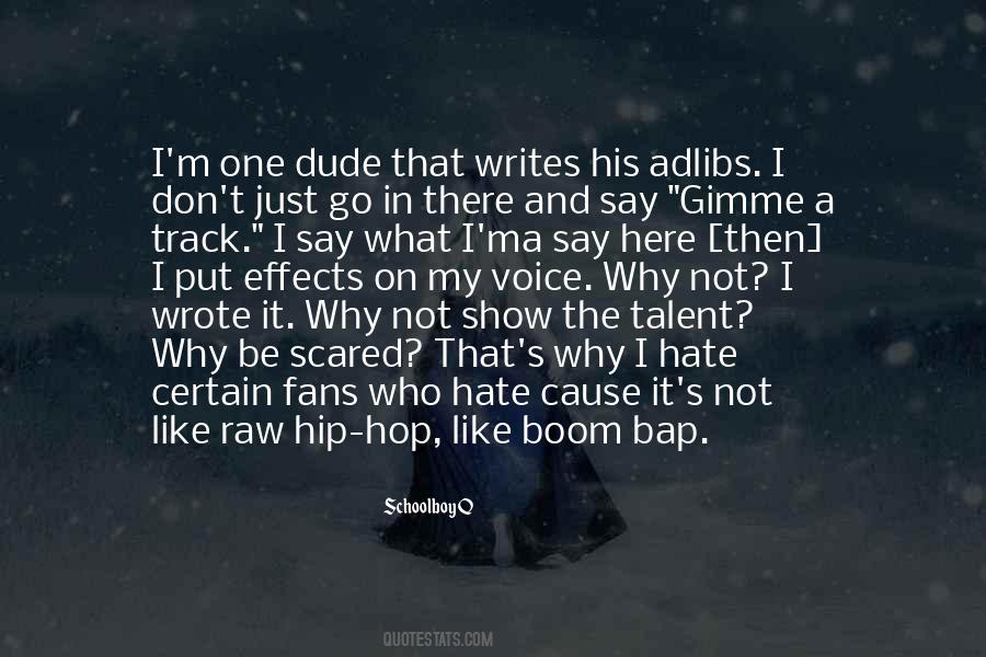 Not My Talent Quotes #1192787