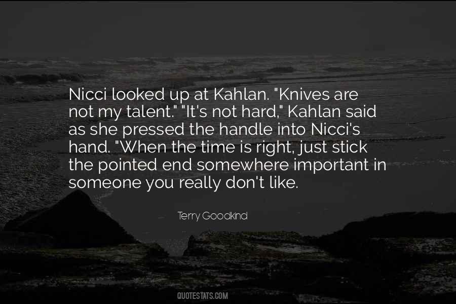 Not My Talent Quotes #1229353