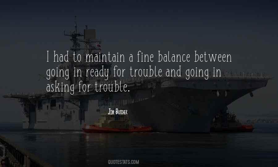 Fine Balance Quotes #1473135
