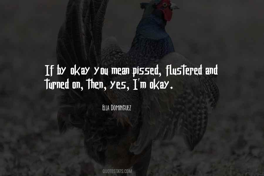 Flustered Quotes #960270