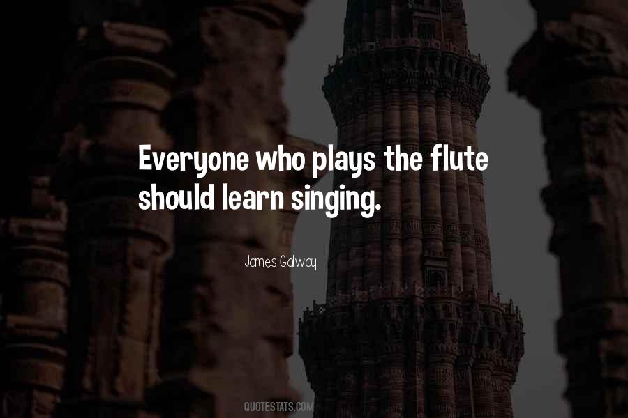 Flute Quotes #350438
